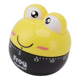 Cartoon Machinery Timer High Accuracy Adjustable 60 Minutes Mechanical Kitchen Cooking Timer for Kitchen Study Yellow - Extra Image