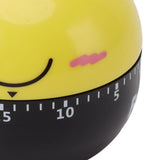 Cartoon Machinery Timer High Accuracy Adjustable 60 Minutes Mechanical Kitchen Cooking Timer for Kitchen Study Yellow - Extra Image