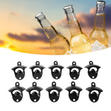 10Pcs Black Beer Bottle Opener Bar Beer Soda Bottle Cap Opener for Restaurant Camping Home Party - Extra Image