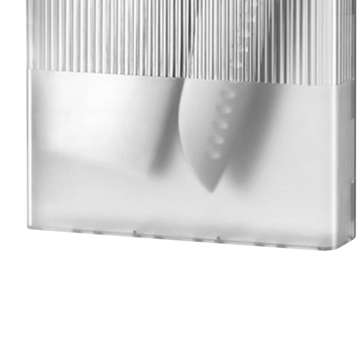 Knife Holder for Wall Knife Organizer Drill Free Wall Mounted Knife Block Holder Detachable Storage Stand White