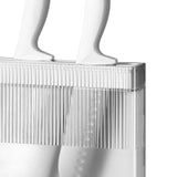 Knife Holder for Wall Knife Organizer Drill Free Wall Mounted Knife Block Holder Detachable Storage Stand White - Extra Image