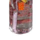 Straw Water Bottle Built in Tea Strainer with Handle PC 700ml Beautiful Cute Straw Bottle for Girls Women Pink - Close-Up Angle
