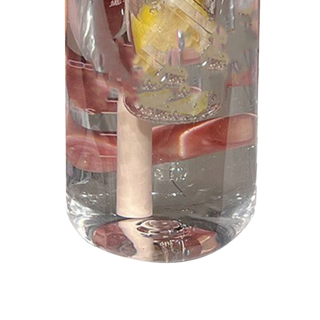 Straw Water Bottle Built in Tea Strainer with Handle PC 700ml Beautiful Cute Straw Bottle for Girls Women Green