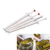 4Pcs Pickle Picker Flexible Multifunction Stainless Steel Claws Olive Pepper Grabber for Kitchen Restaurant Food