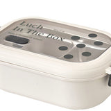 2 Compartment Bento Box Heat Preservation Stainless Steel Interlayer Lunch Box Airtight Portable Food Storage Containers for School Office Dot - Extra Image
