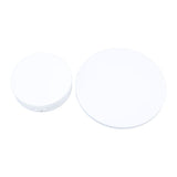 Electric Rotating Turntable 2 in 1 Smart Remote Control Jewelry Display Tray Live Streaming Ornaments Display Stand 5V White - Front View
