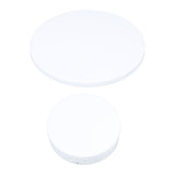 Electric Rotating Turntable 2 in 1 Smart Remote Control Jewelry Display Tray Live Streaming Ornaments Display Stand 5V White