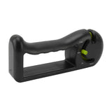Knife Sharpener 4 Stage Adjustable Handheld Manual Knife Sharpeners for Kitchen Knives Green - Front View