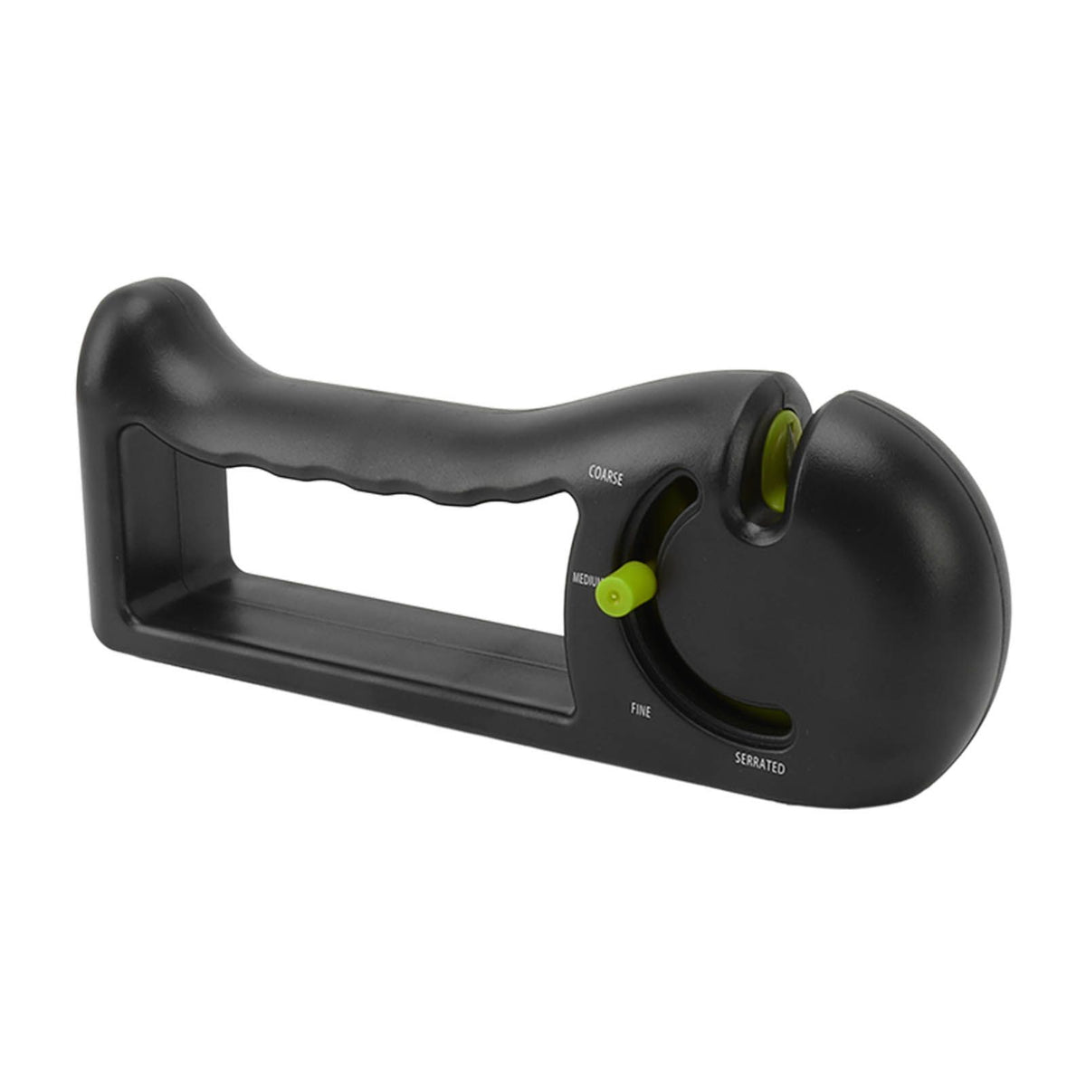 Knife Sharpener 4 Stage Adjustable Handheld Manual Knife Sharpeners for Kitchen Knives Green