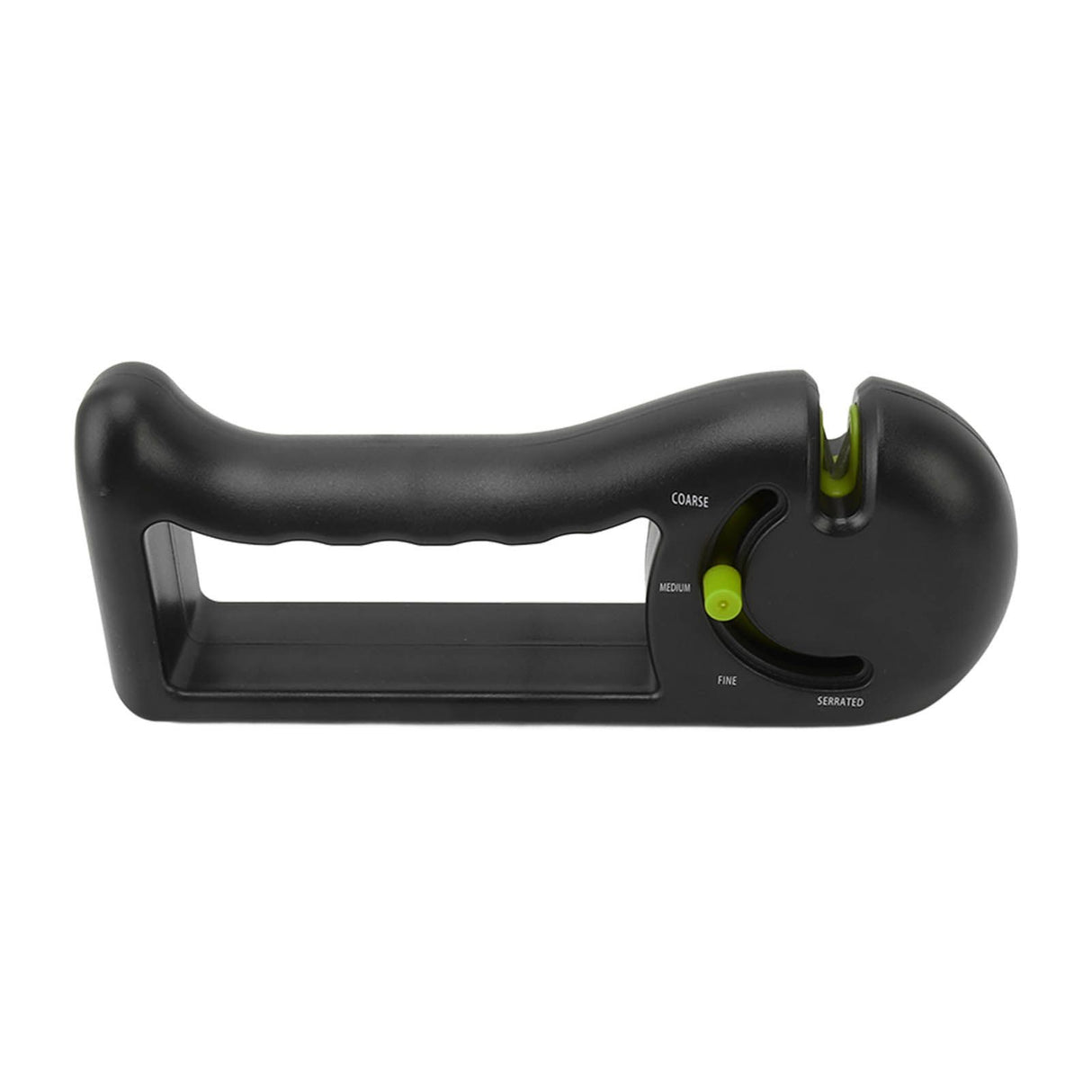 Knife Sharpener 4 Stage Adjustable Handheld Manual Knife Sharpeners for Kitchen Knives Green