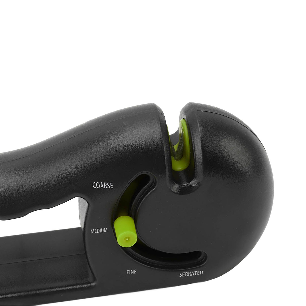 Knife Sharpener 4 Stage Adjustable Handheld Manual Knife Sharpeners for Kitchen Knives Green