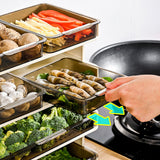 Kitchen Countertop Organizer Plastic Detachable Multifunctional Kitchen Storage Shelf Food Rack for Bedroom Bathroom Desktop Cream White 5 Tier