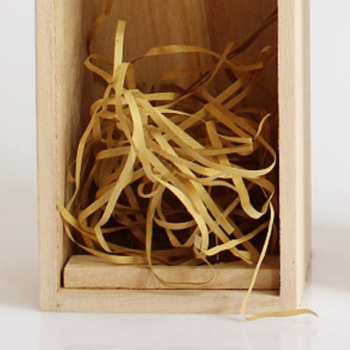 Single Bottle Wooden Wine Box with Lid Decorative Wood Grain Reusable Wine Storage Box