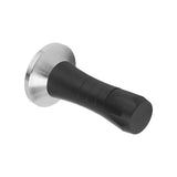 Coffee Tamper Stirrer Kit Distribution Tool Set 2 in 1 Hand Presser for Home Black 51mm