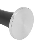 Coffee Tamper Stirrer Kit Distribution Tool Set 2 in 1 Hand Presser for Home Black 51mm