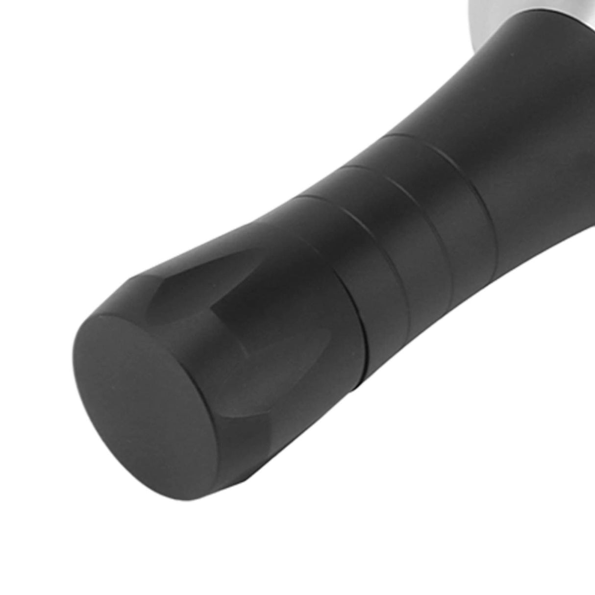 Coffee Tamper Stirrer Kit Distribution Tool Set 2 in 1 Hand Presser for Home Black 53mm