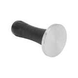 Coffee Tamper Stirrer Kit Distribution Tool Set 2 in 1 Hand Presser for Home Black 58mm