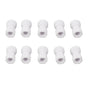 10 Pcs Plastic Quick Connect Fittings Multifunctional Plastic Quick Pipe Fitting for Home Winery Beer Brewing 3/8