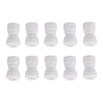 10 Pcs Plastic Quick Connect Fittings Multifunctional Plastic Quick Pipe Fitting for Home Winery Beer Brewing 3/8