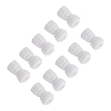 10 Pcs Plastic Quick Connect Fittings Multifunctional Plastic Quick Pipe Fitting for Home Winery Beer Brewing 3/8 - Extra Image