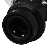 Ball Lock Disconnect Kit Beer Keg Liquid Dispenser Push in Fitting Quick Joint Connector for Beer Tube Hose 3/8 - Extra Image