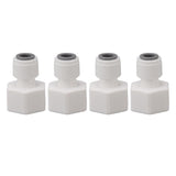 4Pcs Plastic Draft Beer Barrel Dispenser Adapter Beer Machine Maker Dispenser Adapter DN65