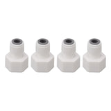 4Pcs Plastic Draft Beer Barrel Dispenser Adapter Beer Machine Maker Dispenser Adapter DN65