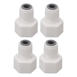 4Pcs Plastic Draft Beer Barrel Dispenser Adapter Beer Machine Maker Dispenser Adapter DN65