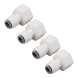 4Pcs Plastic Draft Beer Barrel Dispenser Adapter Beer Machine Maker Dispenser Adapter DN65