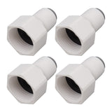 4Pcs Plastic Draft Beer Barrel Dispenser Adapter Beer Machine Maker Dispenser Adapter DN65