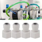 4Pcs Plastic Draft Beer Barrel Dispenser Adapter Beer Machine Maker Dispenser Adapter DN10 - Extra Image