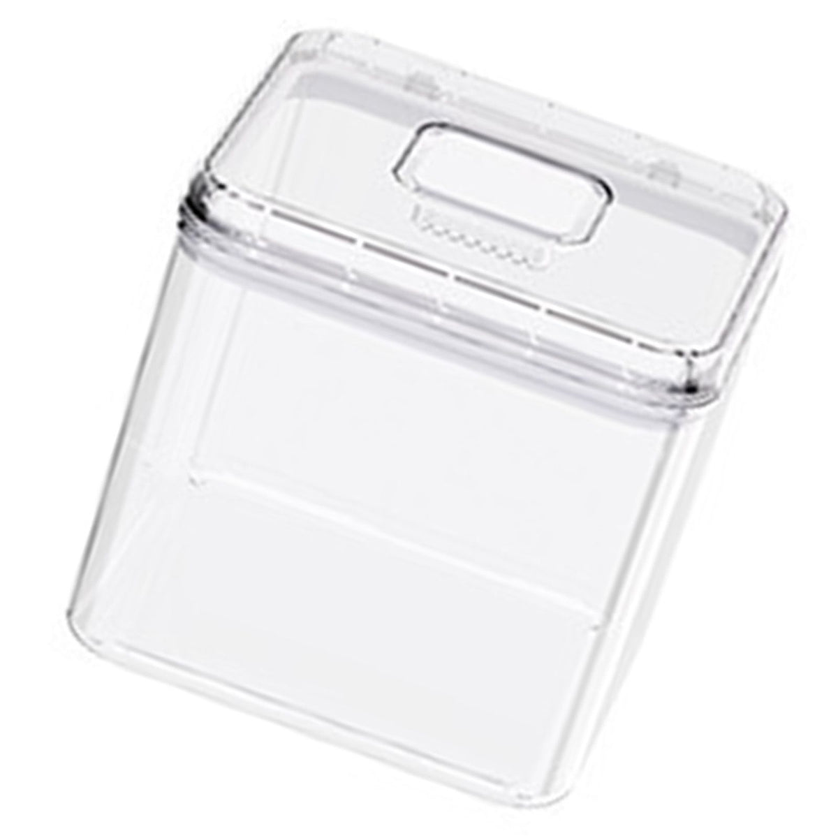 Rice Container Airtight Anti Bugs Moistureproof Hinged Lid Strong Plastic Rice Storage Bin for Family Kitchen White(16.5lb Capacity)