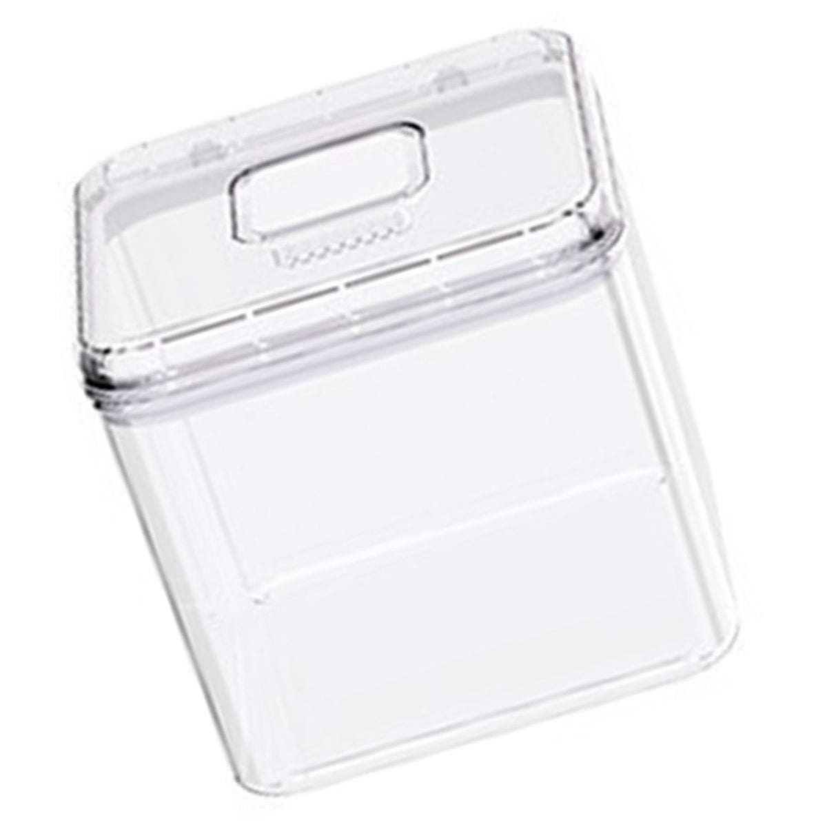 Rice Container Airtight Anti Bugs Moistureproof Hinged Lid Strong Plastic Rice Storage Bin for Family Kitchen White(16.5lb Capacity)