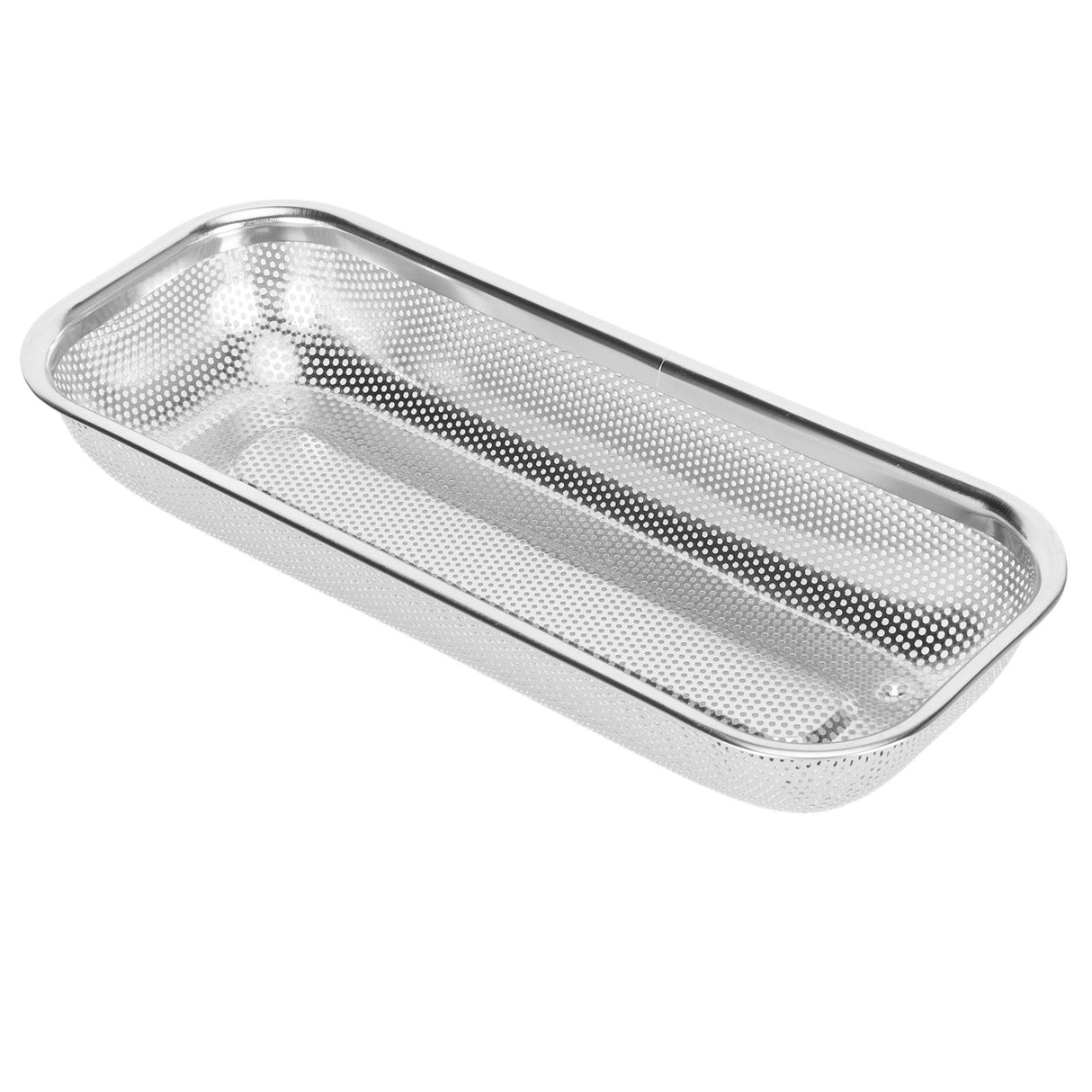 Stainless Steel Utensil Drying Rack Multifunctional Cutlery Drain Basket for Chopsticks Knives Spoons Hole Type