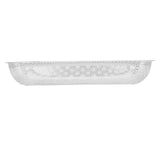 Stainless Steel Utensil Drying Rack Multifunctional Cutlery Drain Basket for Chopsticks Knives Spoons Hole Type - Rear View