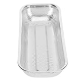 Stainless Steel Utensil Drying Rack Multifunctional Cutlery Drain Basket for Chopsticks Knives Spoons Hole Type