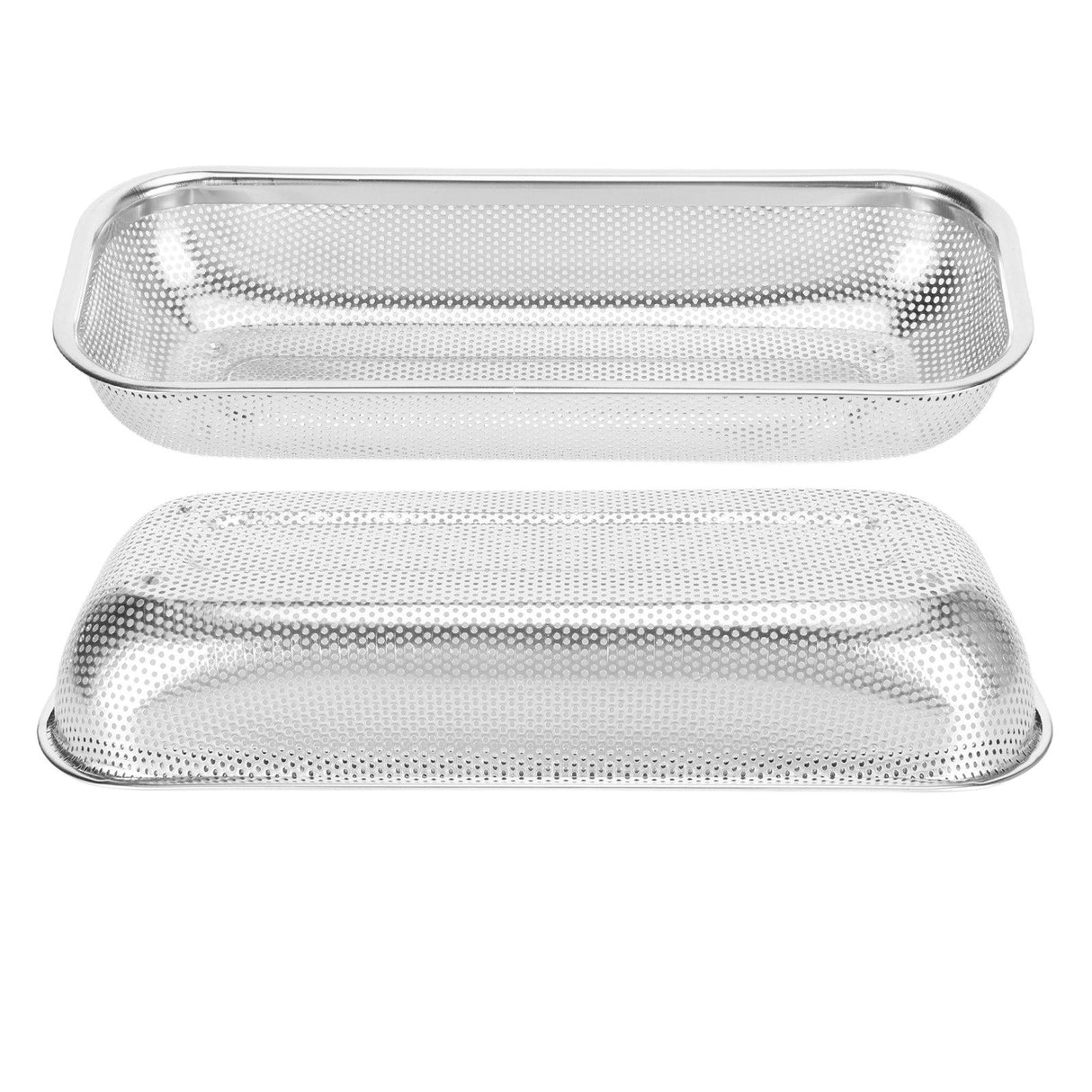 Stainless Steel Utensil Drying Rack Multifunctional Cutlery Drain Basket for Chopsticks Knives Spoons Hole Type