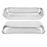 Stainless Steel Utensil Drying Rack Multifunctional Cutlery Drain Basket for Chopsticks Knives Spoons Hole Type