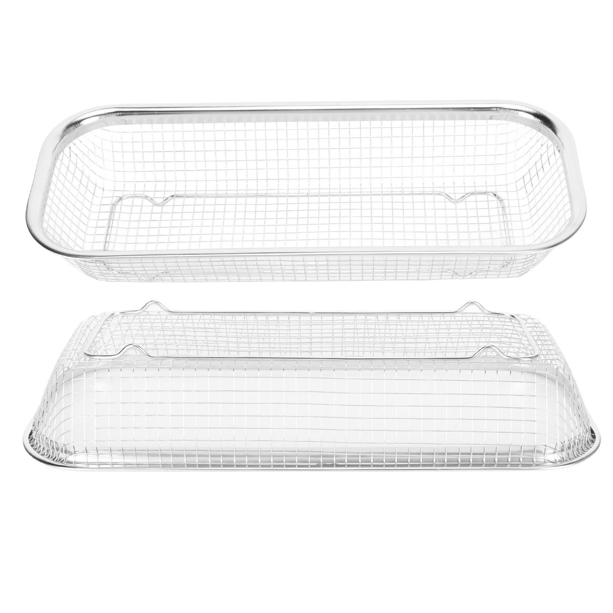Stainless Steel Utensil Drying Rack Multifunctional Cutlery Drain Basket for Chopsticks Knives Spoons Grid Type