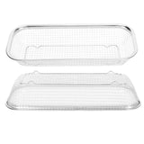 Stainless Steel Utensil Drying Rack Multifunctional Cutlery Drain Basket for Chopsticks Knives Spoons Grid Type - Extra Image