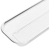 Stainless Steel Utensil Drying Rack Multifunctional Cutlery Drain Basket for Chopsticks Knives Spoons Grid Type - Extra Image