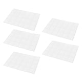 5PCS Reusable Ice Packs PET Automatic Water Absorption Hot and Cold Ice Pack Flexible Ice Blanket for Shipping Freezing Food Keeping Beverage Cold - Front View