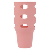 Silicone Boot for 40oz Insulated Cup Anti Slip Wear Proof Cup Protective Sleeve Cover for Home Travel Pink