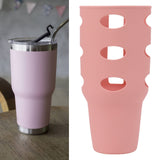 Silicone Boot for 40oz Insulated Cup Anti Slip Wear Proof Cup Protective Sleeve Cover for Home Travel Pink
