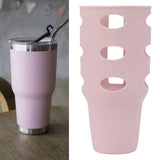 Silicone Boot for 40oz Insulated Cup Anti Slip Wear Proof Cup Protective Sleeve Cover for Home Travel Light Pink