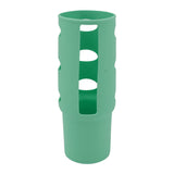 Cup Protector Sleeve Slip Resistant All Wrapped Detachable Silicone Water Cup Boot for 30oz Cups Green