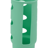 Cup Protector Sleeve Slip Resistant All Wrapped Detachable Silicone Water Cup Boot for 30oz Cups Green