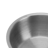 Stainless Steel Tea Strainers with Drip Bowl Double Handles Reusable Fine Mesh Tea Filters for Loose Leaf Herbal Kitchen Silver - Extra Image