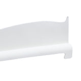 Sink Splash Guard Versatile Splash Proof Heat Resistant Rugged Kitchen Sink Water Splash Guard for Countertops Home White