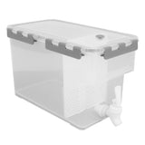 Refrigerator Drink Cold Kettle Large Capacity Multi Function Beverage Storage Kettle With Filter 3.5L Grey